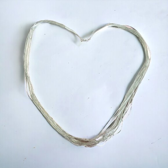 Vintage Liquid 925 Sterling Silver Vintage 20 Strand 28